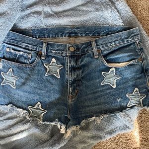 Ralph Lauren Denim Shorts with Stars